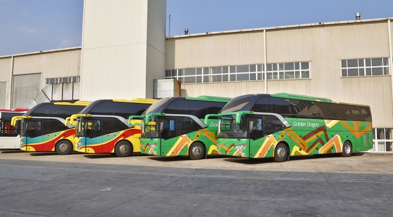 Golden Dragon Bus Fleet: A Formidable Presence in Myanmar