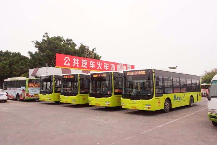 30 Units Golden Dragon Electric Buses Start Official Operation in Shantou